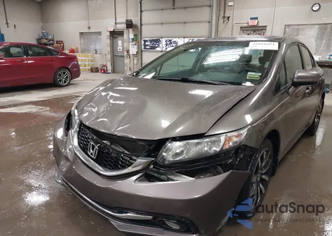 2015 Honda Civic Ex-L из США, поврежденный, VIN 2HGFB2F92FH519353